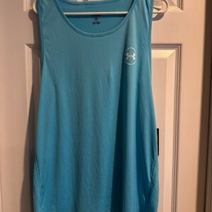 Under Armour Men's Light Blue Tank Top